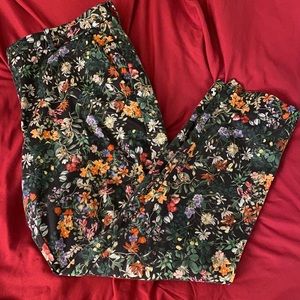 H&M Floral Trousers